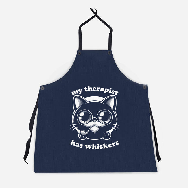Therapist Cat-Unisex-Kitchen-Apron-Studio Mootant