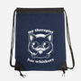 Therapist Cat-None-Drawstring-Bag-Studio Mootant
