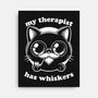 Therapist Cat-None-Stretched-Canvas-Studio Mootant