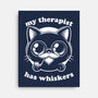 Therapist Cat-None-Stretched-Canvas-Studio Mootant