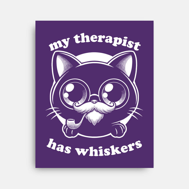 Therapist Cat-None-Stretched-Canvas-Studio Mootant