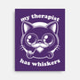 Therapist Cat-None-Stretched-Canvas-Studio Mootant