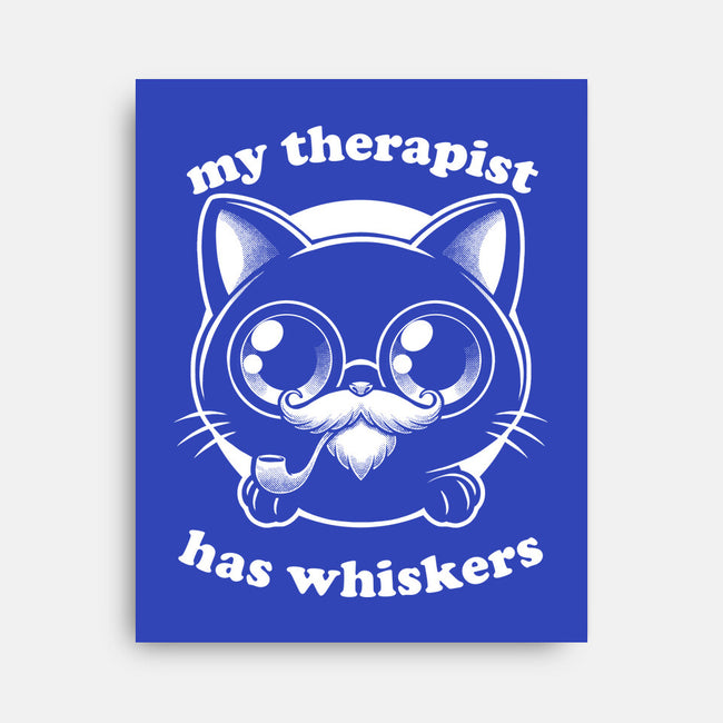 Therapist Cat-None-Stretched-Canvas-Studio Mootant