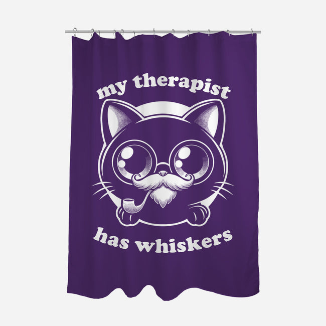 Therapist Cat-None-Polyester-Shower Curtain-Studio Mootant