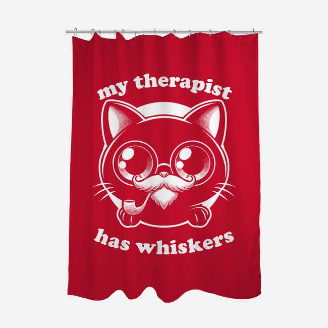 Therapist Cat-None-Polyester-Shower Curtain-Studio Mootant