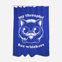 Therapist Cat-None-Polyester-Shower Curtain-Studio Mootant
