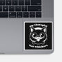 Therapist Cat-None-Glossy-Sticker-Studio Mootant