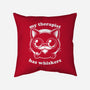 Therapist Cat-None-Removable Cover w Insert-Throw Pillow-Studio Mootant
