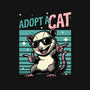 Possum Adopt A Cat-Youth-Crew Neck-Sweatshirt-Studio Mootant