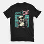 Possum Adopt A Cat-Womens-Fitted-Tee-Studio Mootant