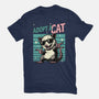 Possum Adopt A Cat-Womens-Fitted-Tee-Studio Mootant