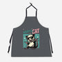 Possum Adopt A Cat-Unisex-Kitchen-Apron-Studio Mootant