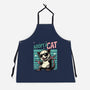 Possum Adopt A Cat-Unisex-Kitchen-Apron-Studio Mootant