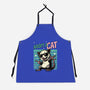 Possum Adopt A Cat-Unisex-Kitchen-Apron-Studio Mootant