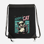 Possum Adopt A Cat-None-Drawstring-Bag-Studio Mootant