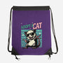 Possum Adopt A Cat-None-Drawstring-Bag-Studio Mootant