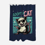 Possum Adopt A Cat-None-Polyester-Shower Curtain-Studio Mootant