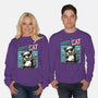 Possum Adopt A Cat-Unisex-Crew Neck-Sweatshirt-Studio Mootant