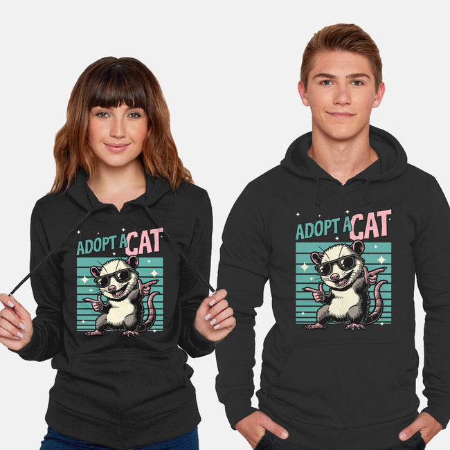 Possum Adopt A Cat-Unisex-Pullover-Sweatshirt-Studio Mootant