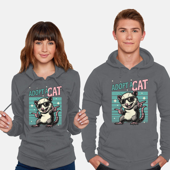 Possum Adopt A Cat-Unisex-Pullover-Sweatshirt-Studio Mootant