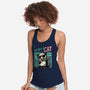 Possum Adopt A Cat-Womens-Racerback-Tank-Studio Mootant