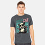 Possum Adopt A Cat-Mens-Heavyweight-Tee-Studio Mootant