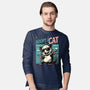 Possum Adopt A Cat-Mens-Long Sleeved-Tee-Studio Mootant