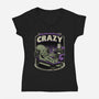 Lovecraft Cthulhu Therapy-Womens-V-Neck-Tee-Studio Mootant