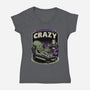 Lovecraft Cthulhu Therapy-Womens-V-Neck-Tee-Studio Mootant