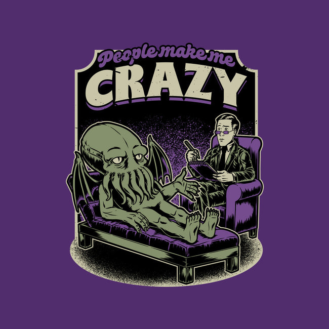Lovecraft Cthulhu Therapy-None-Removable Cover w Insert-Throw Pillow-Studio Mootant