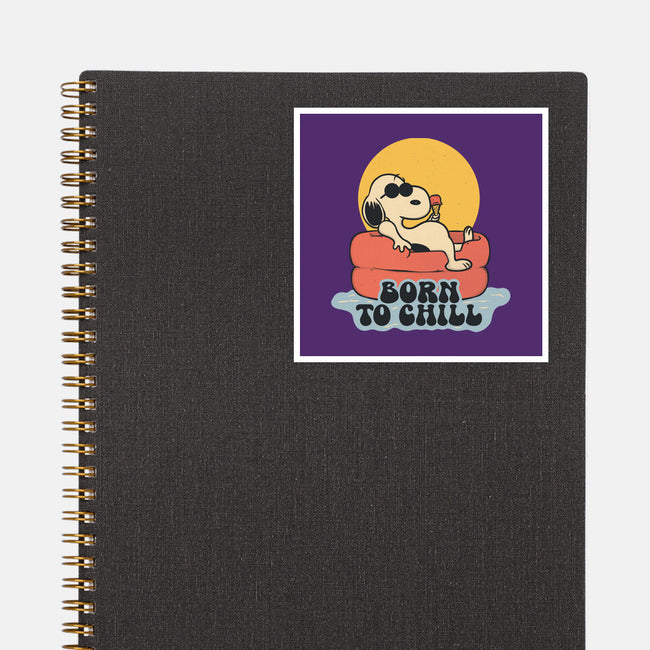 Born To Chill-None-Glossy-Sticker-Claudia