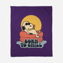 Born To Chill-None-Fleece-Blanket-Claudia