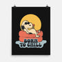 Born To Chill-None-Matte-Poster-Claudia