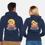 Born To Chill-Unisex-Zip-Up-Sweatshirt-Claudia