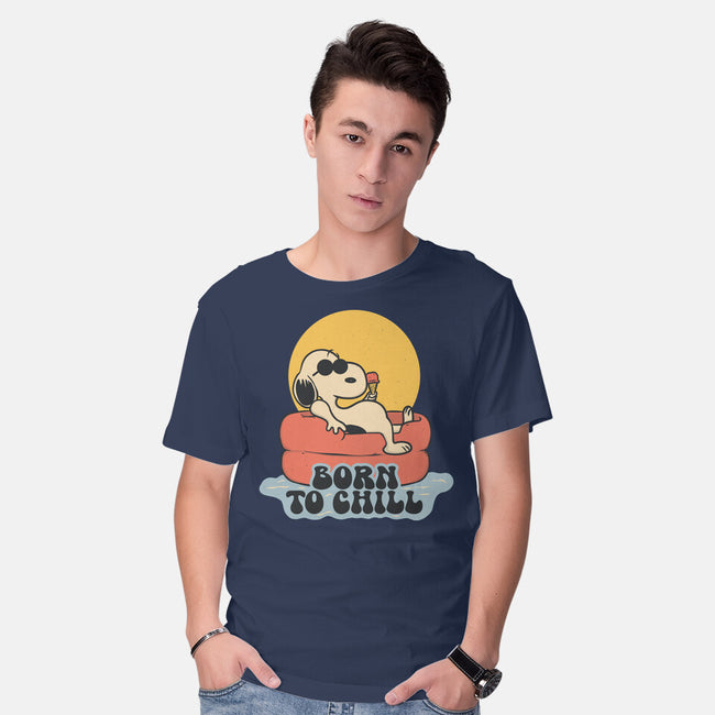 Born To Chill-Mens-Basic-Tee-Claudia