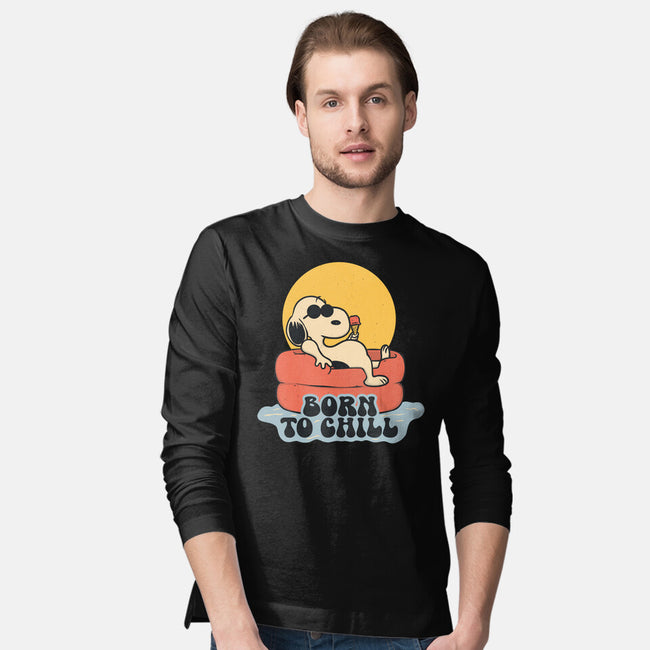 Born To Chill-Mens-Long Sleeved-Tee-Claudia