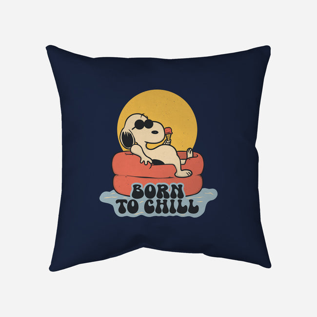 Born To Chill-None-Removable Cover w Insert-Throw Pillow-Claudia