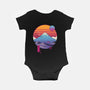Retro Wave Fuji-Baby-Basic-Onesie-vp021