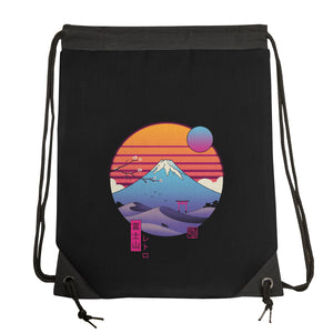 Retro Wave Fuji