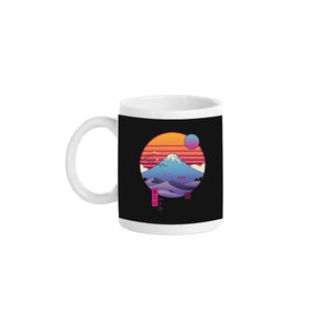 Retro Wave Fuji