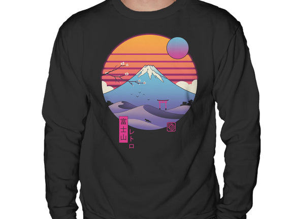 Retro Wave Fuji