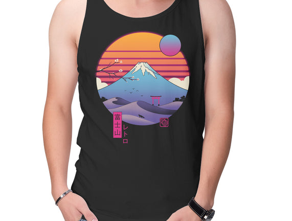Retro Wave Fuji