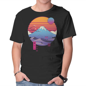 Retro Wave Fuji
