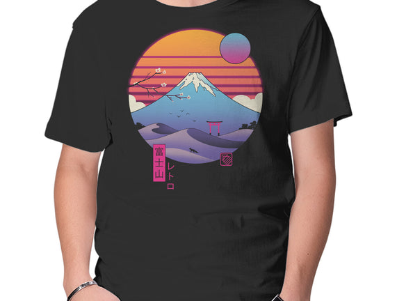 Retro Wave Fuji