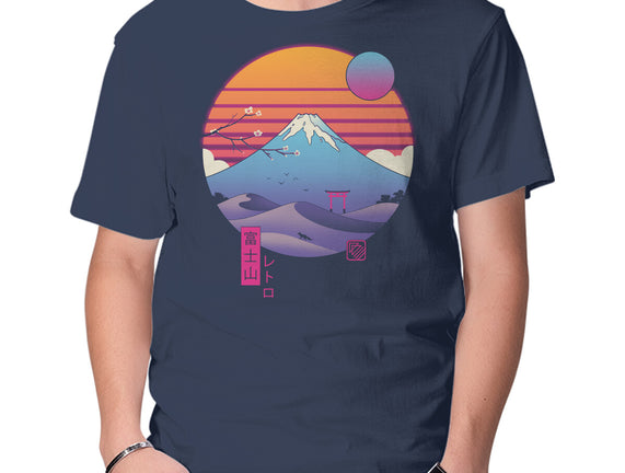 Retro Wave Fuji