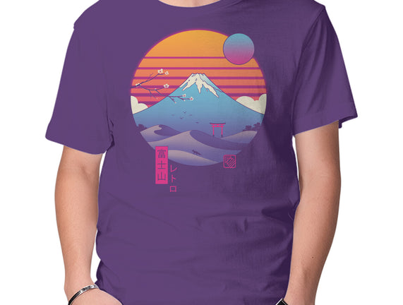 Retro Wave Fuji