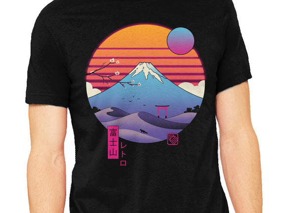 Retro Wave Fuji