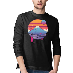 Retro Wave Fuji