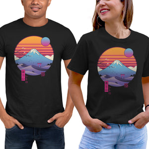 Retro Wave Fuji