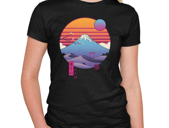 Retro Wave Fuji